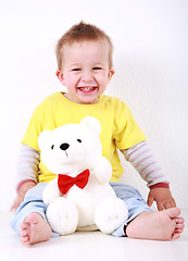 Image showing Smiling toddler