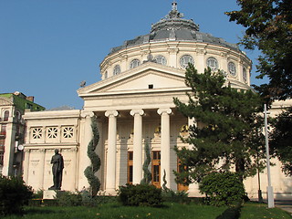 Image showing Romanian Atheneum - Bucharest, Romania, Eastern Europe