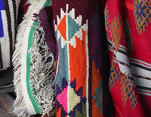 Image showing Arab traditional textiles