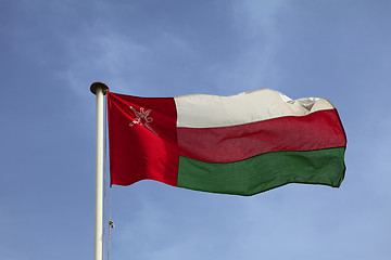 Image showing Omani national flag