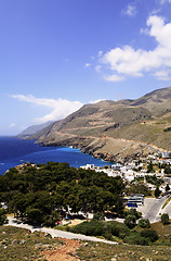 Image showing Chora Sfakion and Sweetwater Bay