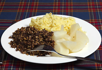 Image showing Burns night supper