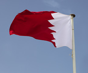 Image showing Bahraini national flag