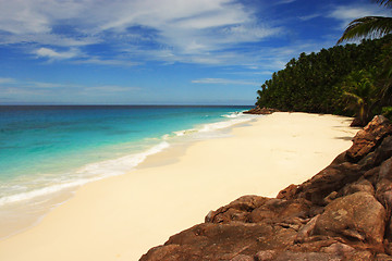 Image showing Tropical island beach