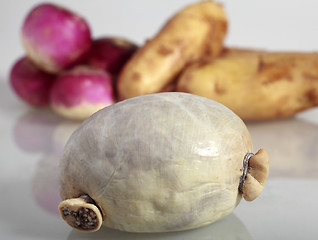 Image showing Haggis, tatties and neeps