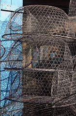 Image showing Fish traps in Doha, Qatar