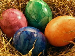 Image showing easter eggs