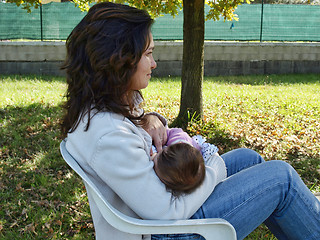 Image showing Breastfeeding