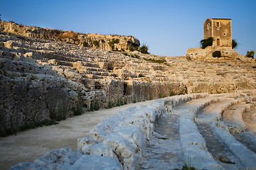 Image showing amphitheatre in Siracuse