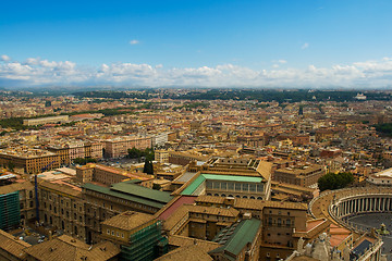 Image showing Cityscape of Rome downtown