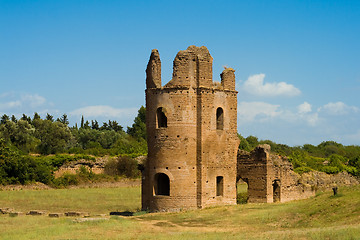 Image showing Circus of Maxentius in Rome