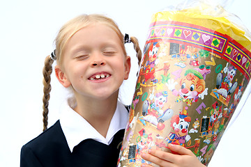 Image showing First day of school