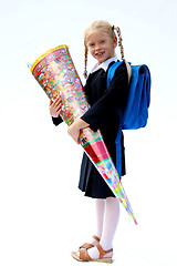 Image showing First day of school