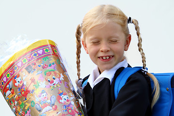 Image showing First day of school