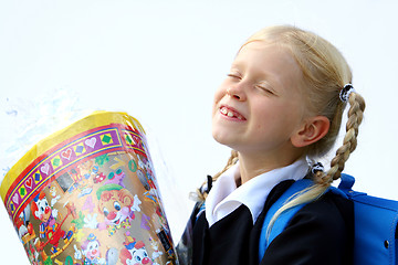 Image showing First day of school