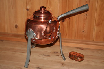 Image showing Coffee-pot in copper