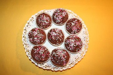 Image showing Chocolate-cakes