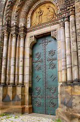 Image showing Catholic Church Door