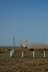 Image showing Soyus TMA-15 Launch On May 27, 2009