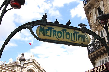 Image showing Metropolitan