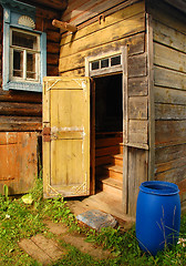 Image showing Russian Village House Entrance