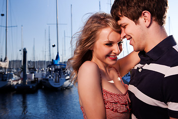 Image showing Romantic couple in love