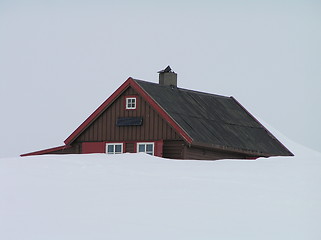 Image showing Norwegian Holiday Cottage