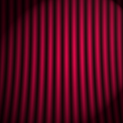 Image showing theatrical curtain