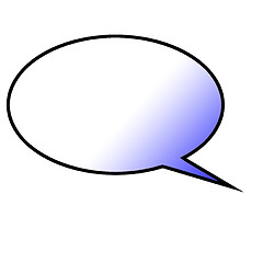 Image showing Speech bubble