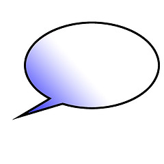 Image showing Speech bubble