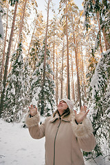 Image showing Women in forest