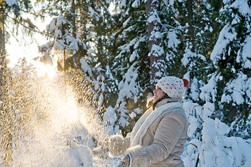 Image showing Women in forest