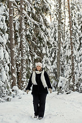 Image showing Women in forest