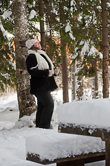 Image showing Women in forest