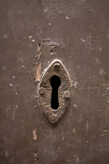 Image showing Keyhole of old doorlock 3