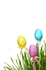 Image showing Colorful Easter eggs