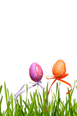 Image showing Colorful Easter eggs