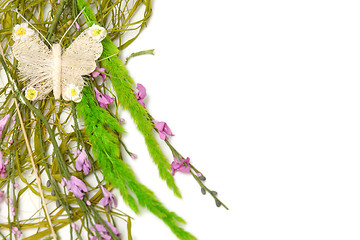 Image showing Easter floral arrangement 