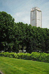 Image showing sky scraper