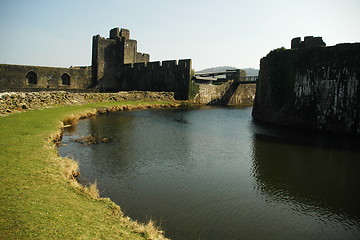 Image showing caerphilly castle