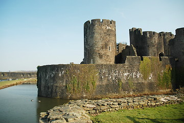 Image showing caerphilly castle