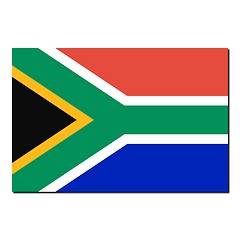 Image showing The national flag of South Africa