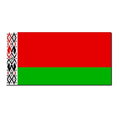 Image showing The national flag of Belarus