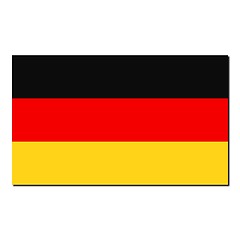 Image showing The national flag of Germany