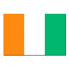 Image showing The national flag of Cote Ivoire