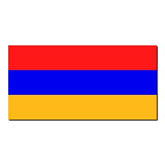 Image showing The national flag of Armenia