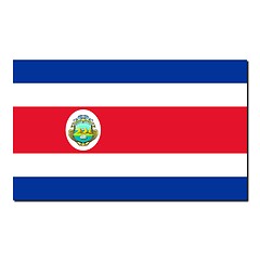 Image showing The national flag of Costa Rica