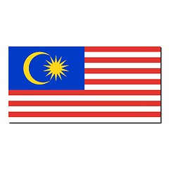 Image showing The national flag of Malaysia