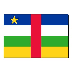 Image showing The national flag of Central African Republic