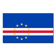 Image showing The national flag of Cape Verde